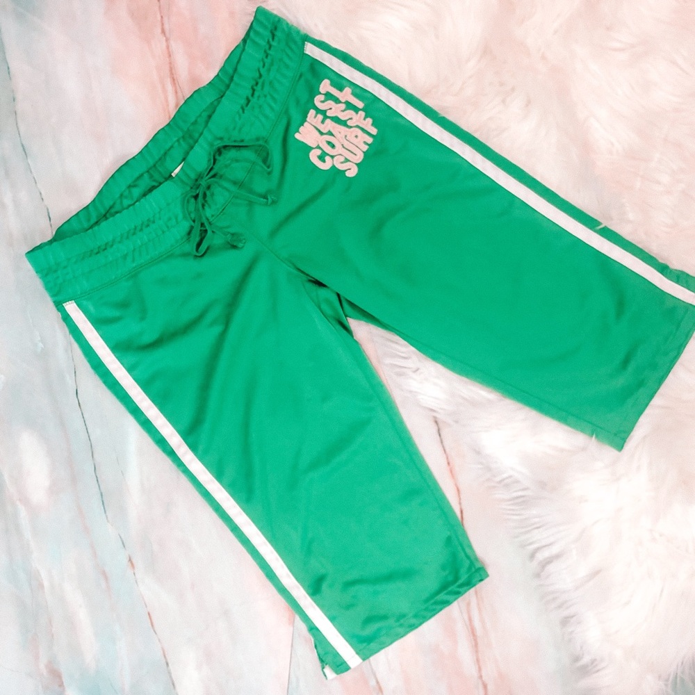 Hollister Prosport Green Bermuda Shorts